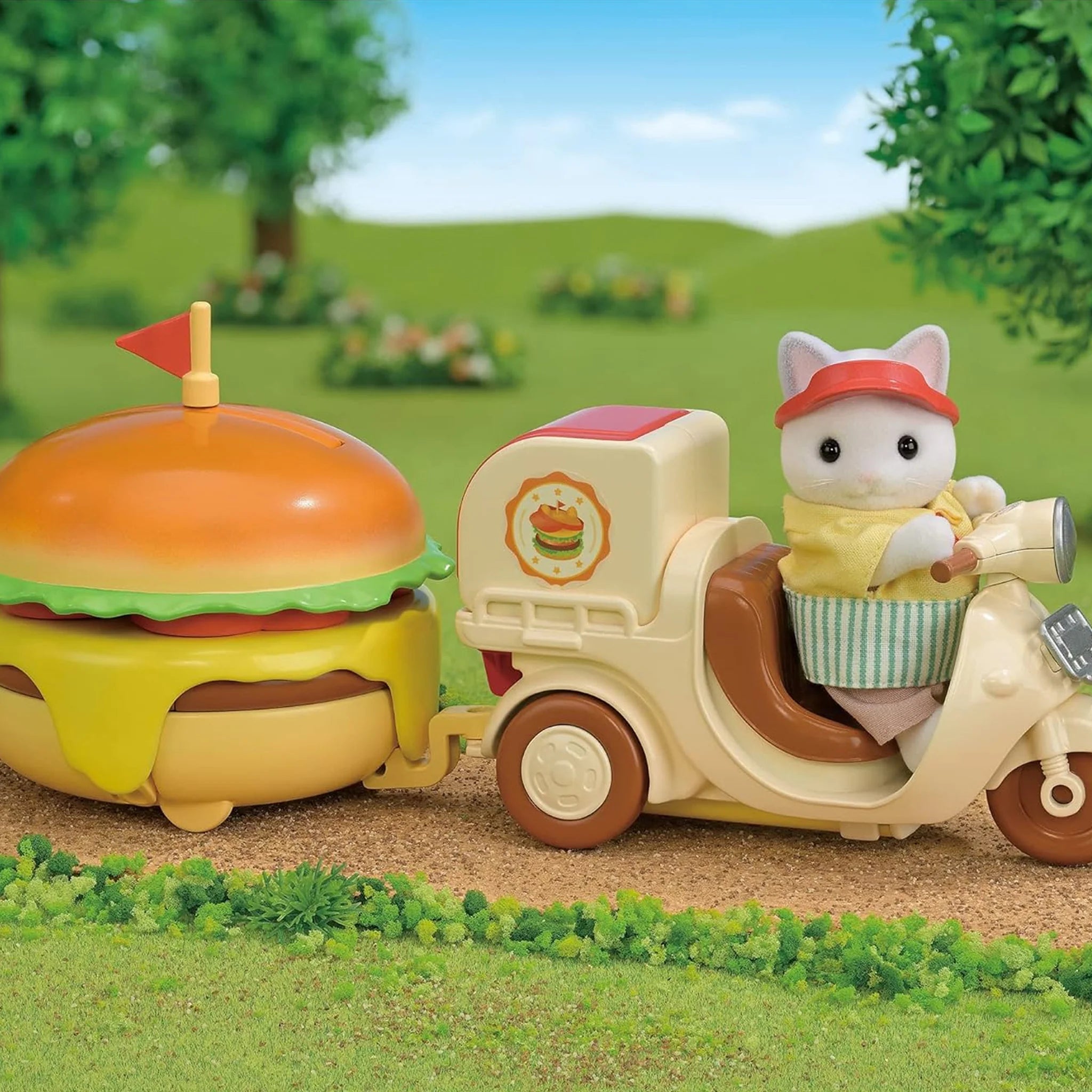 Sylvanian Families Hamburger Stand