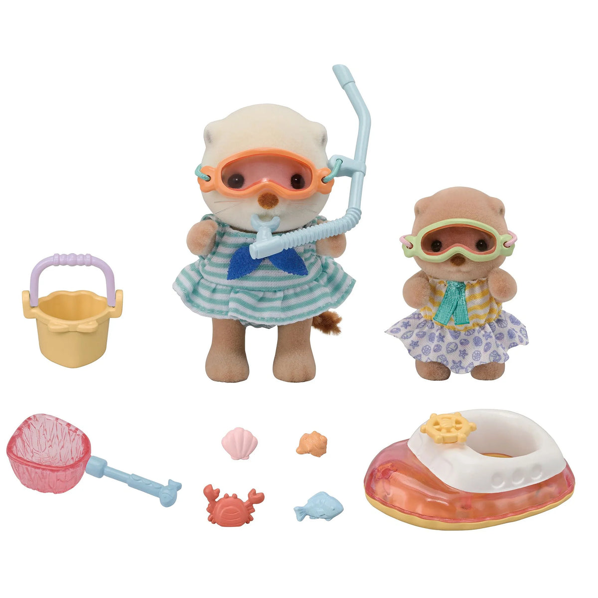 Sylvanian Families - Sea Otter Sisters-Splashy Snorkel Set