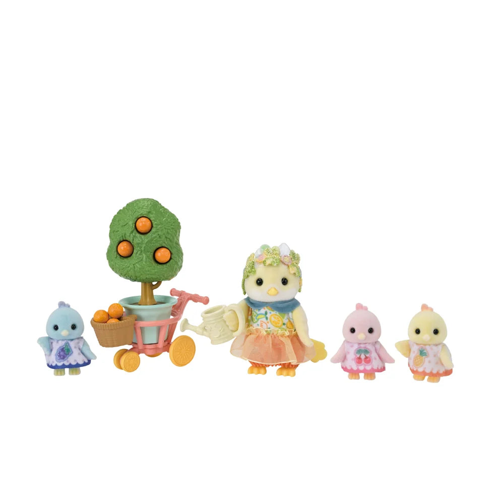 Sylvanian Families - Citrus Bird Family