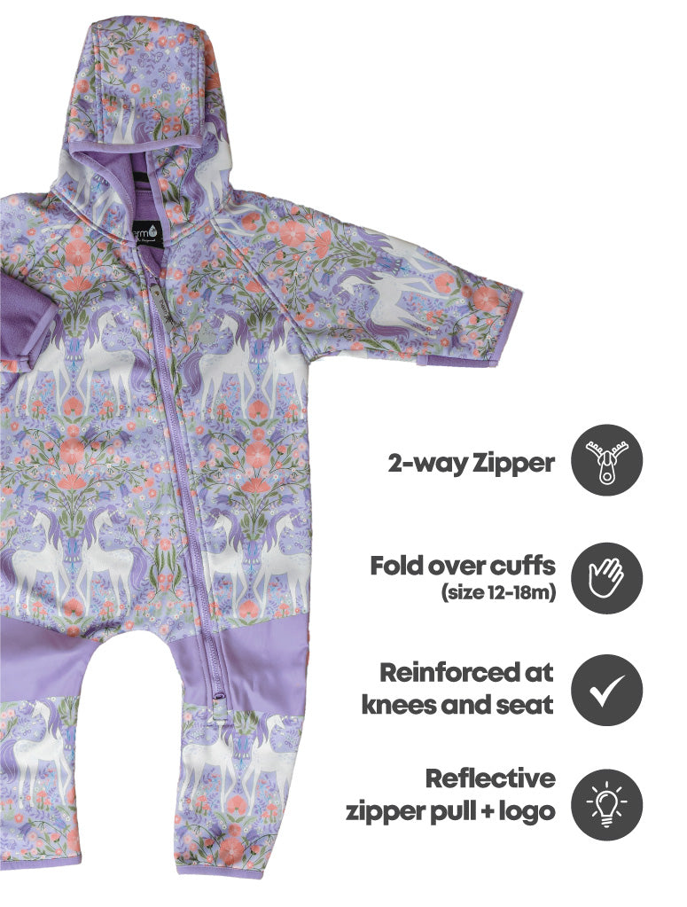 Therm All-Weather Fleece Onesie - Mystic Garden