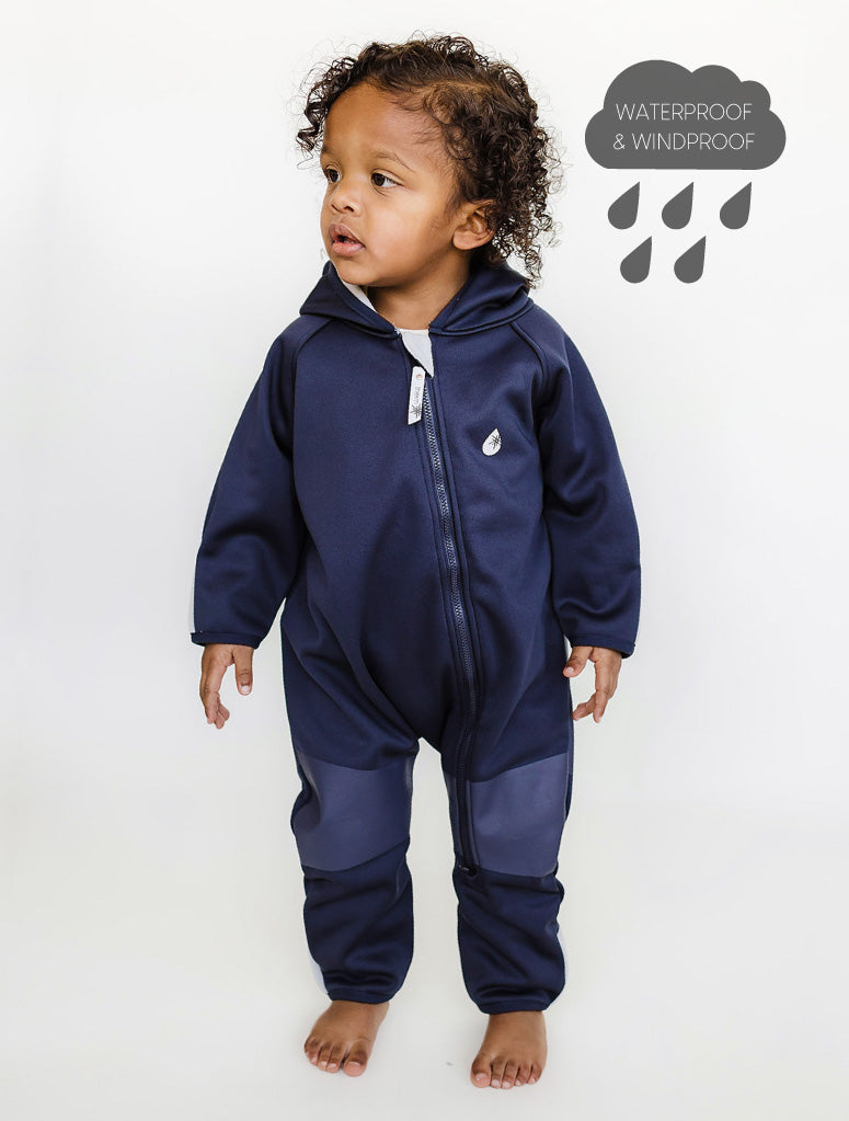 Therm All-Weather Fleece Onesie - Navy