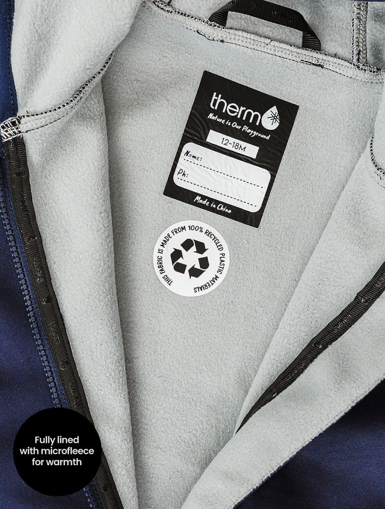 Therm All-Weather Fleece Onesie - Navy