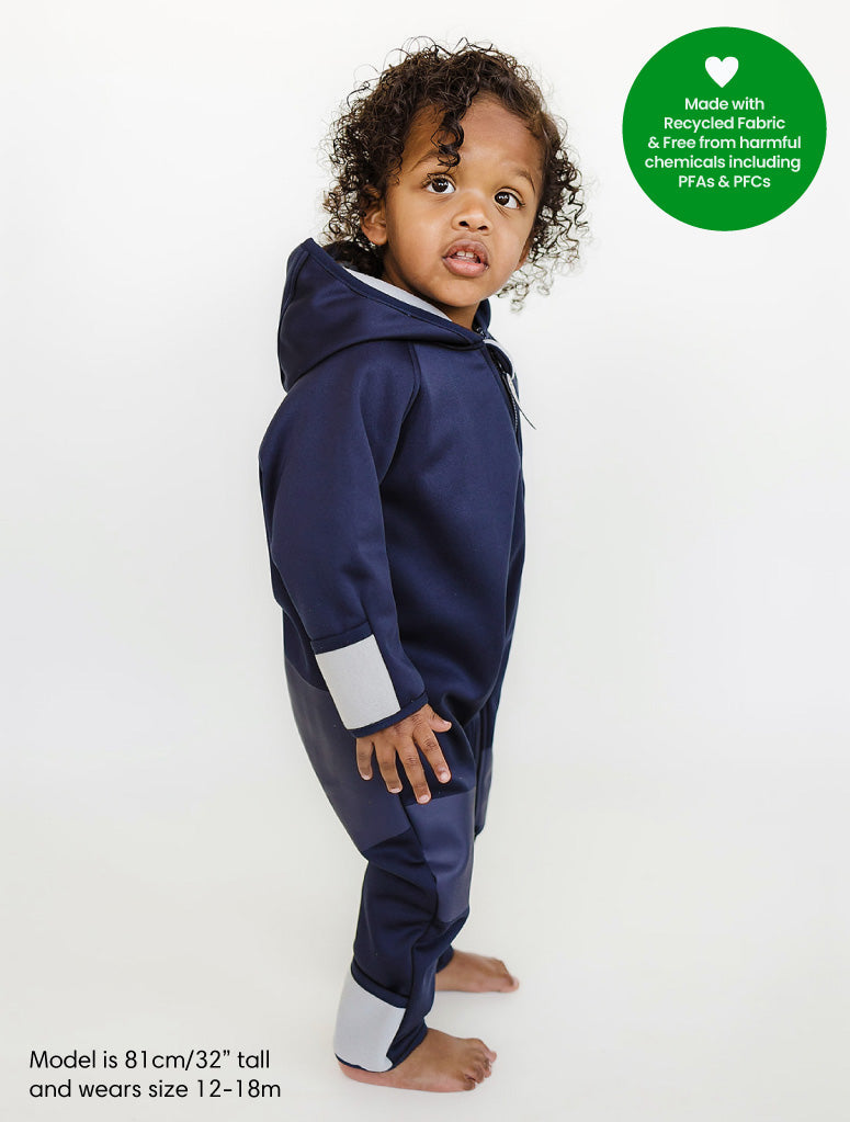 Therm All-Weather Fleece Onesie - Navy
