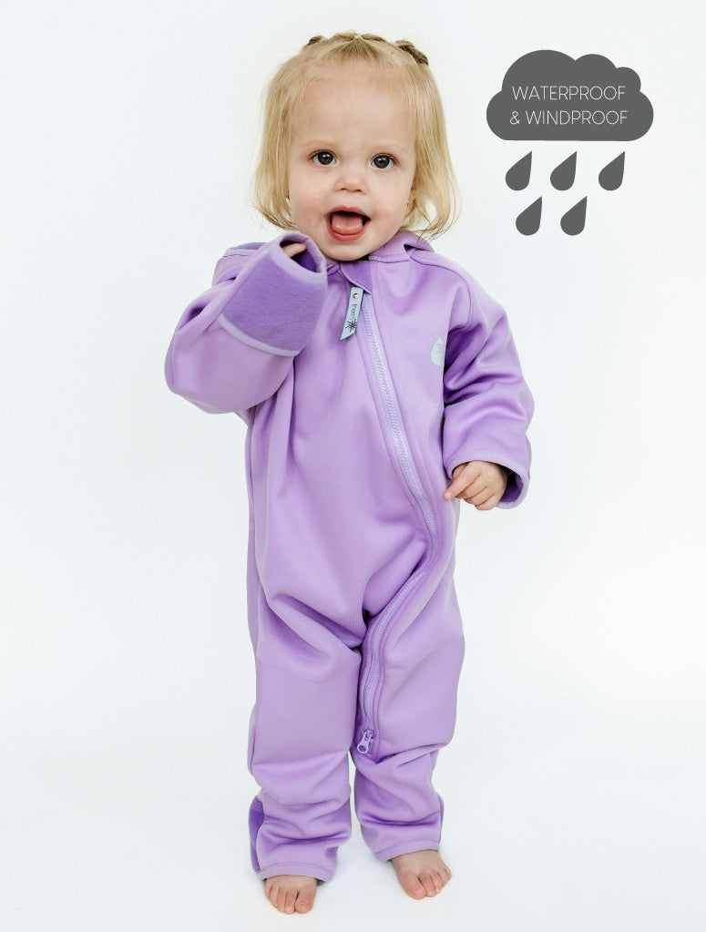 Therm All-Weather Fleece Onesie - Periwinkle