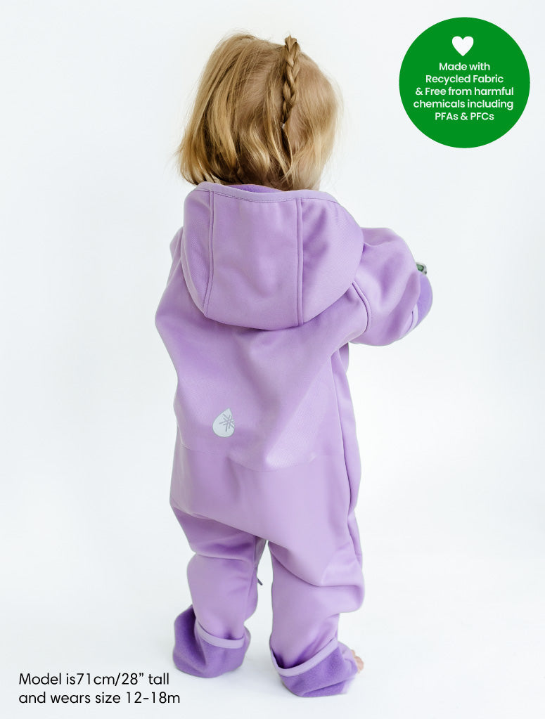 Therm All-Weather Fleece Onesie - Periwinkle