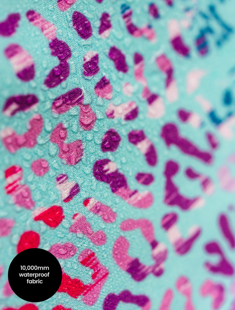 Therm All-Weather Fleece Onesie - Rainbow Leopard