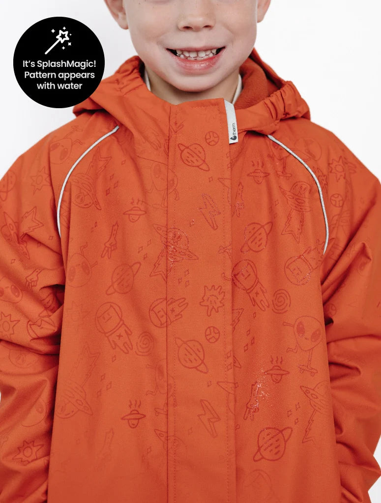 Therm SplashMagic Storm Jacket - Burnt Orange | Space Pals