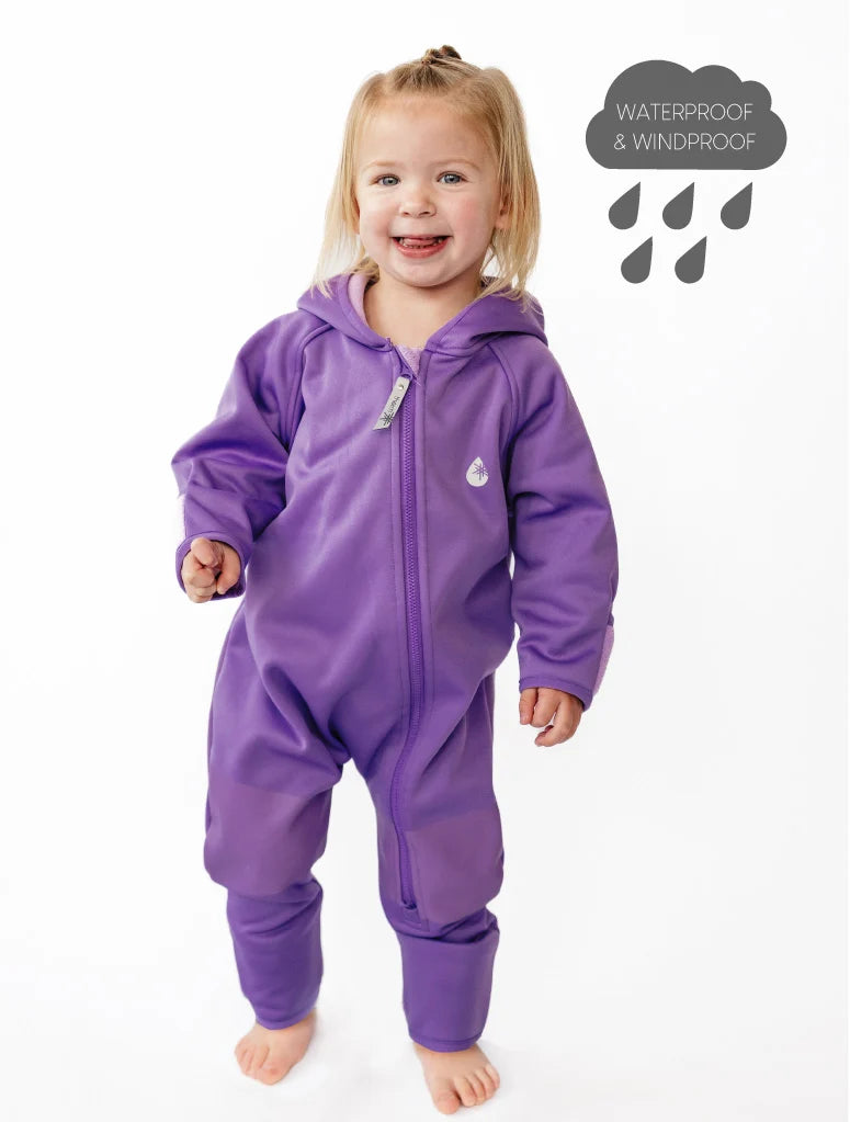 Therm All-Weather Fleece Onesie - Violet