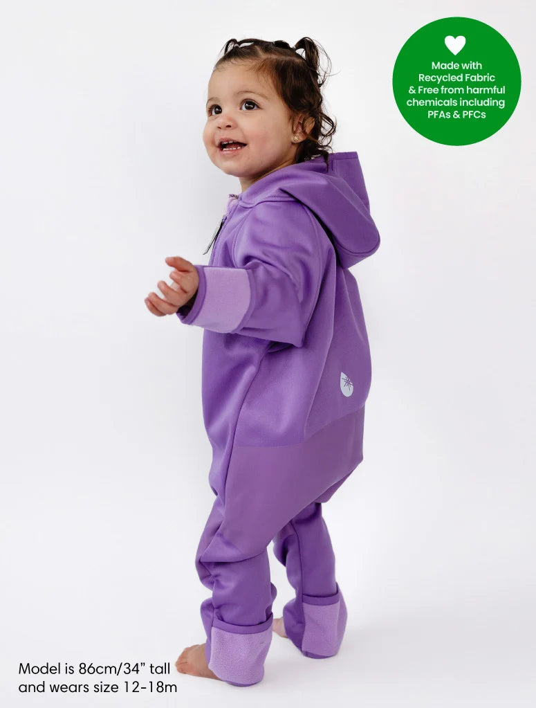 Therm All-Weather Fleece Onesie - Violet
