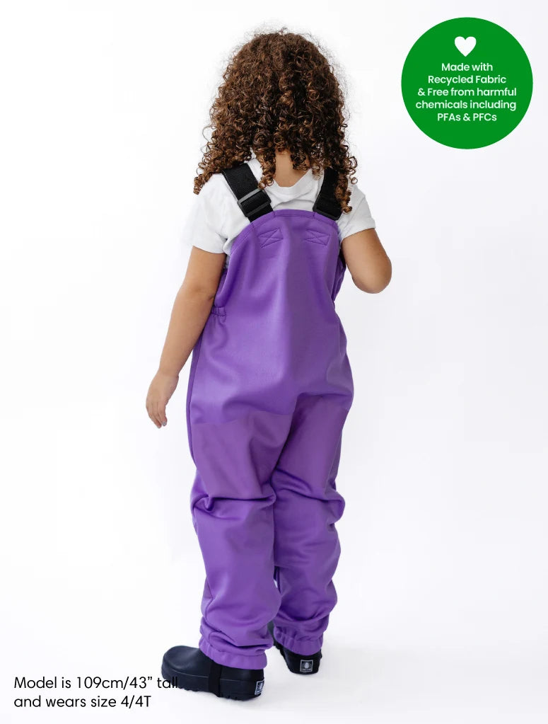 Therm All-Weather Fleece Overalls - Violet
