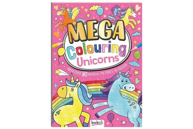 Bookoli Megatastic Colouring - Unicorns