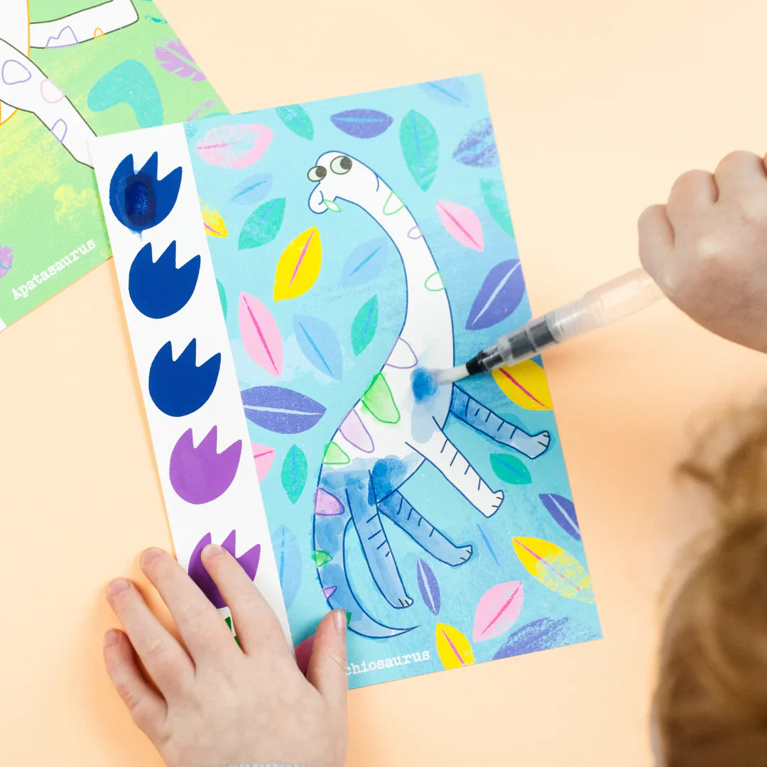 Tiger Tribe: Paint A Picture Set - Dinosaur
