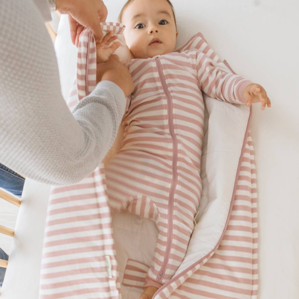 Woolbabe Duvet Front Zip Sleeping Bag - Dusk 3-24 months