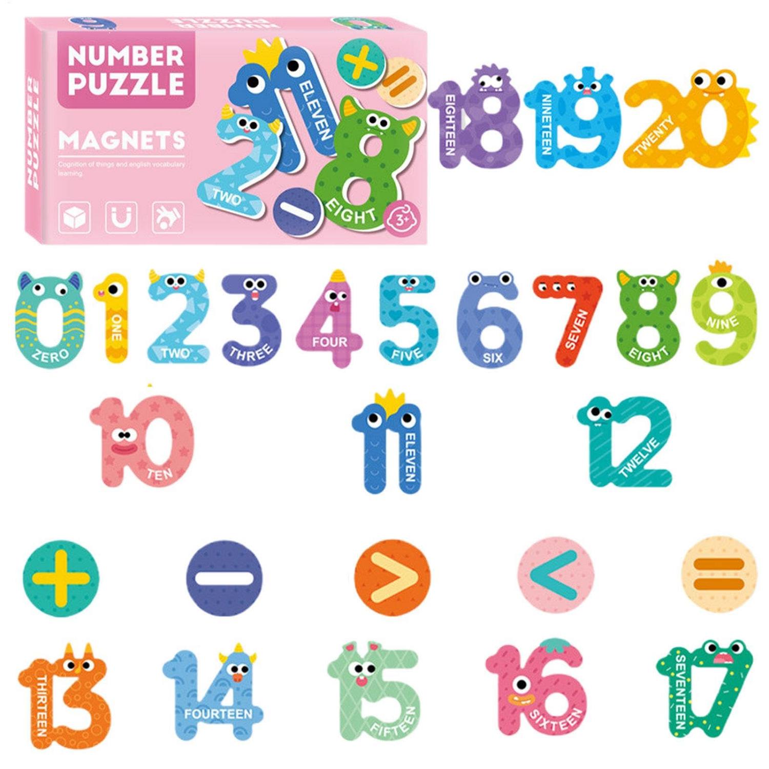 Magnet Puzzle – Numbers