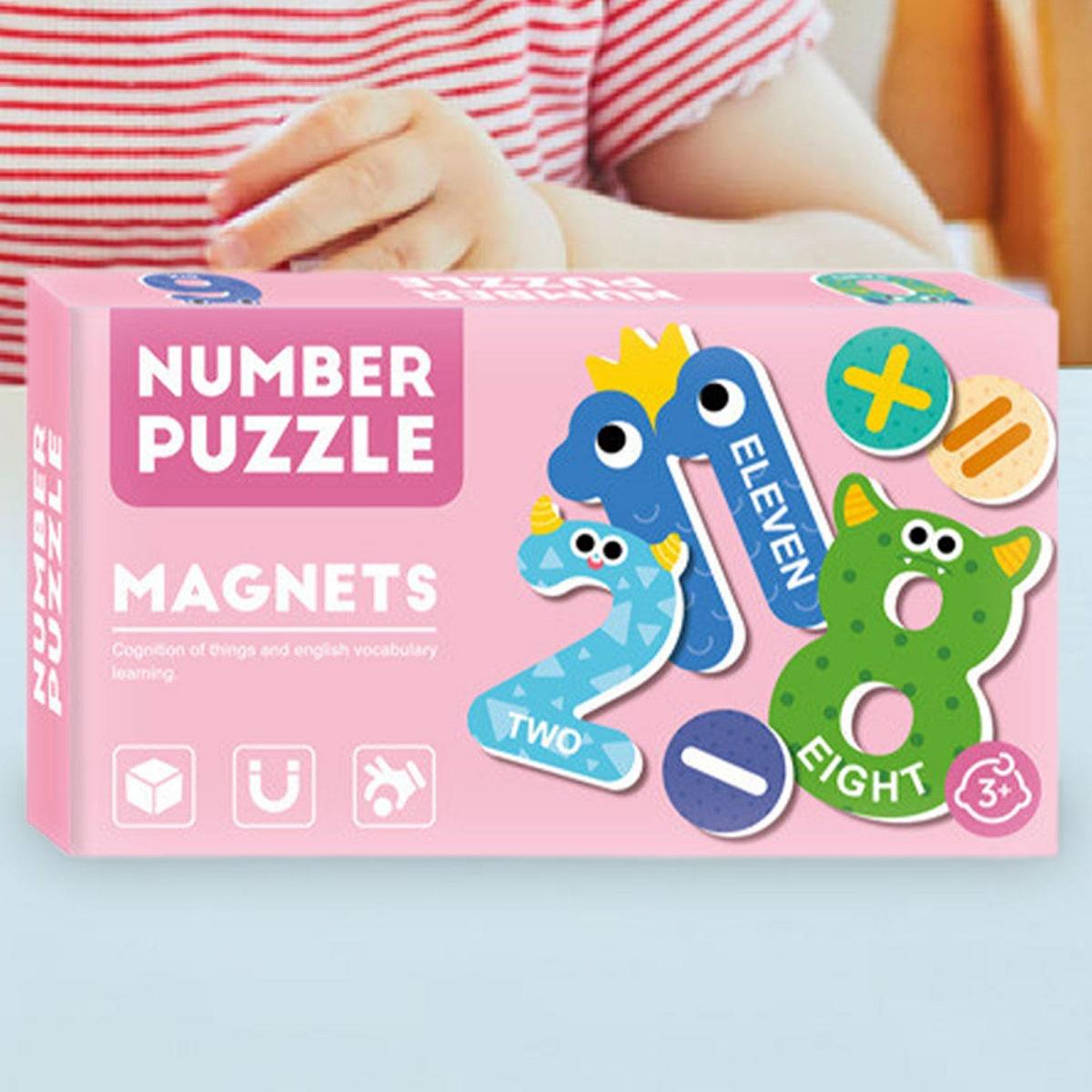 Magnet Puzzle – Numbers