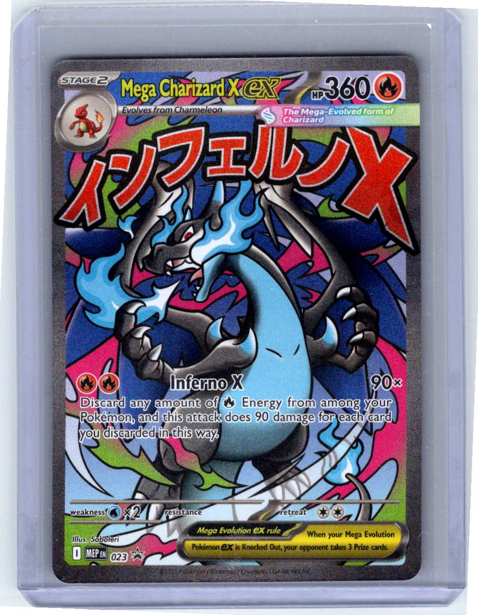 Pokemon Single Mega Charizard X ex Mega Evolution Promos Promo 023