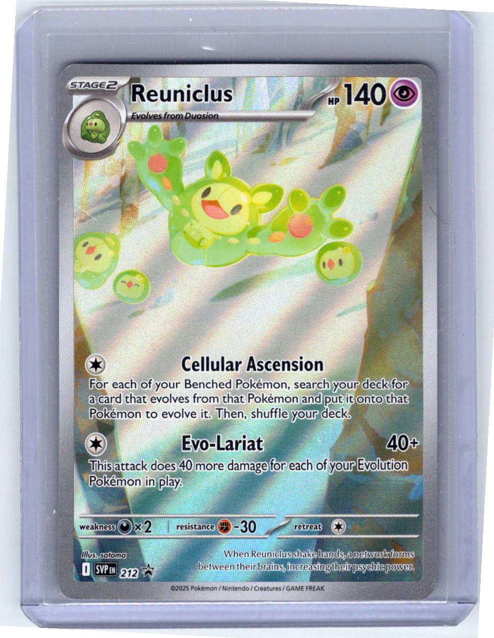 Pokemon Single Reuniclus Scarlet & Violet Promo Promo 212