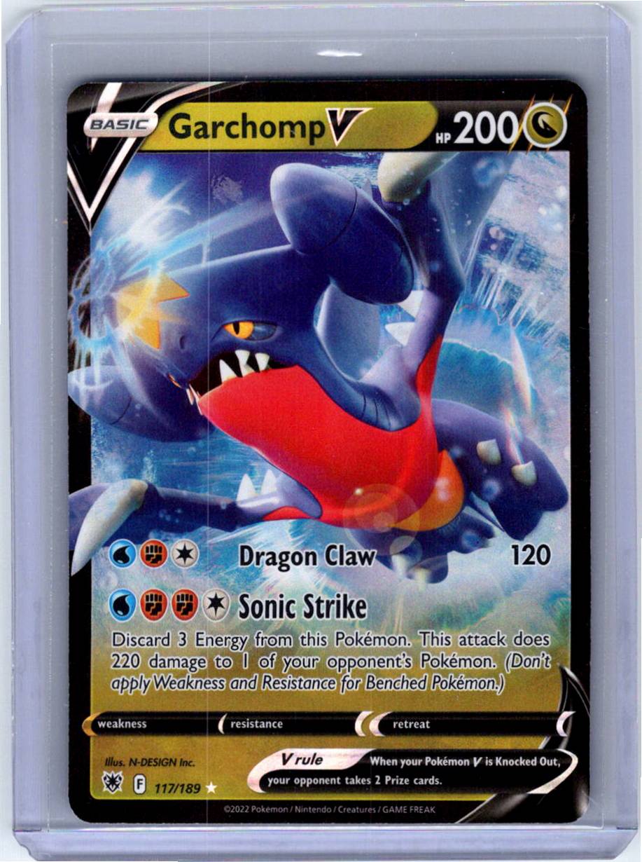 Pokemon Single Garchomp V Astral Radiance Ultra Rare 117/189 (2)