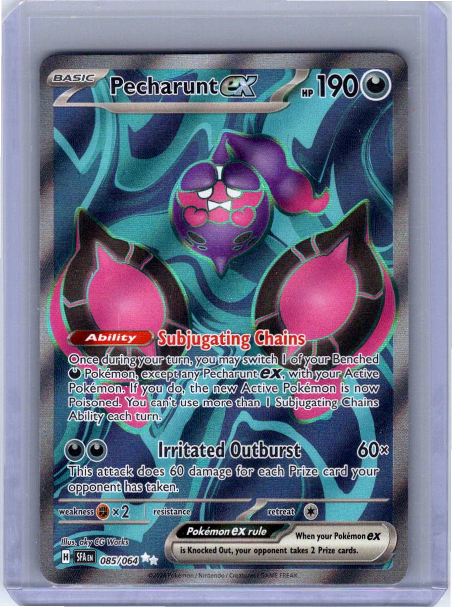 Pokemon Single Pecharunt ex Shrouded Fable Ultra Rare 085/064