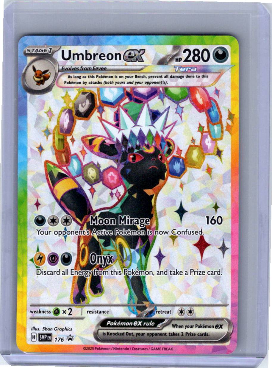 Pokemon Single Umbreon ex - 176 Scarlet & Violet Promo Promo SVP 176
