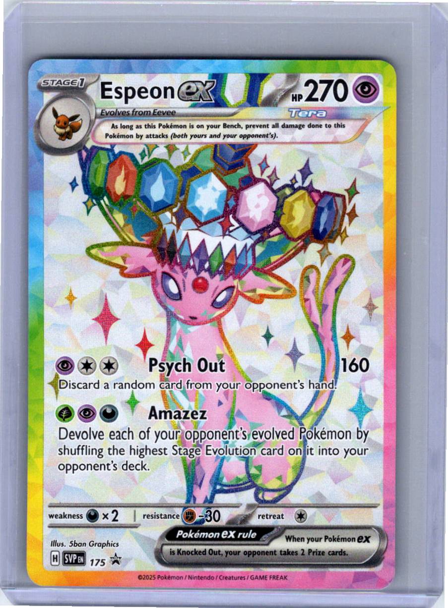 Pokemon Single Espeon ex - 175 Scarlet & Violet Promo Promo SVP 175