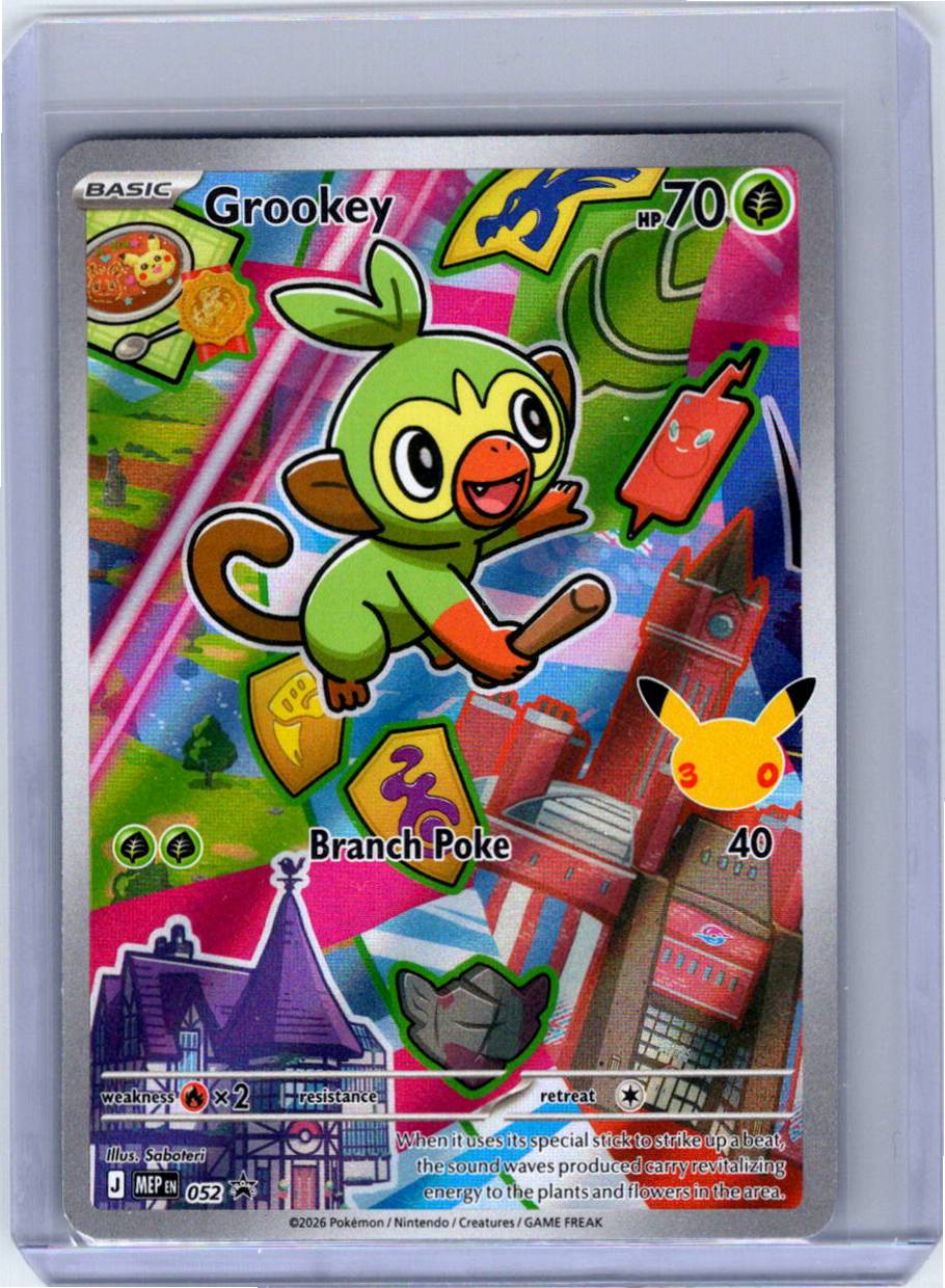 Pokemon Single Grookey Mega Evolution Promos Promo 052 (2)