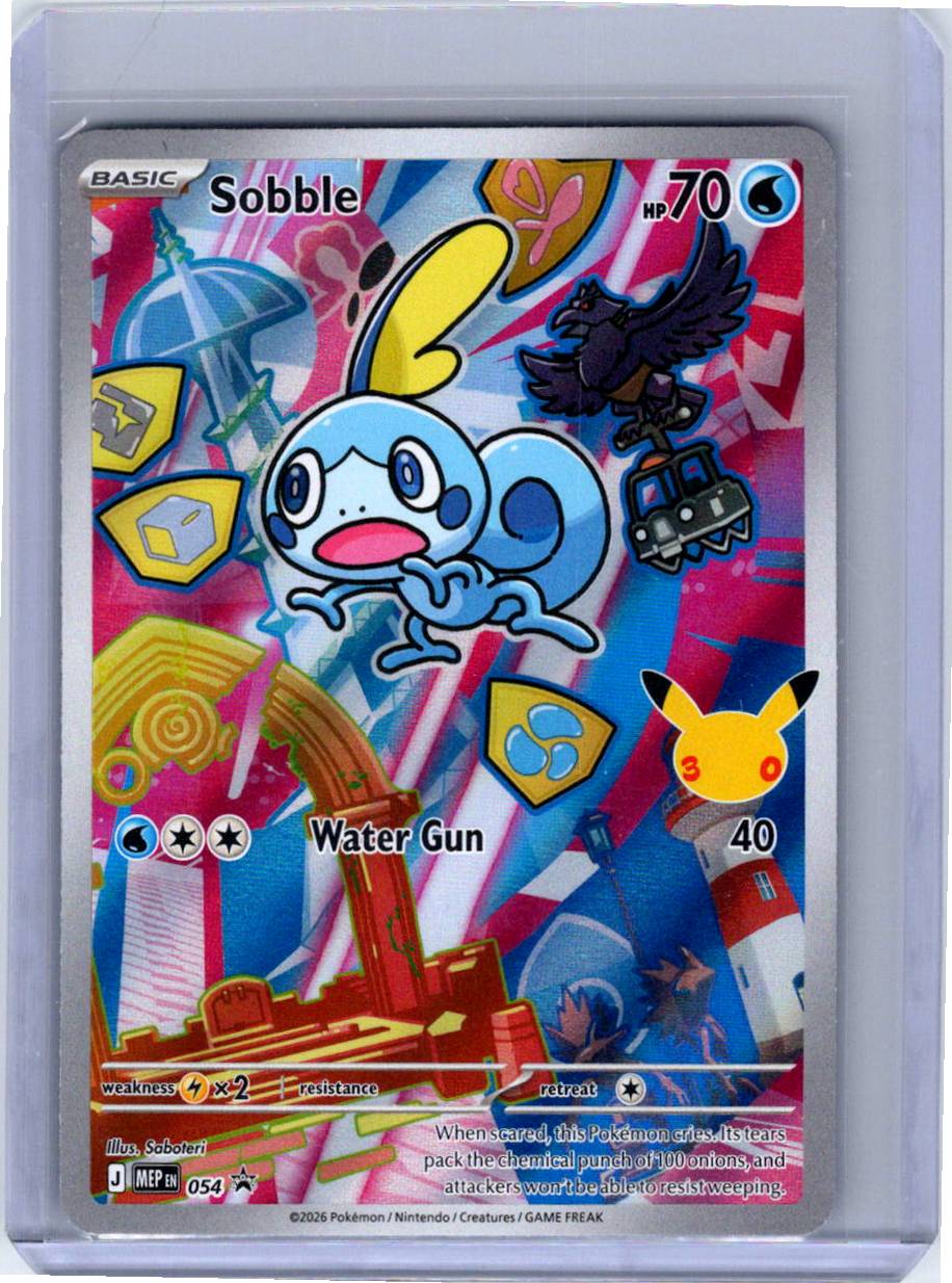 Pokemon Single Sobble Mega Evolution Promos Promo 054 (1)