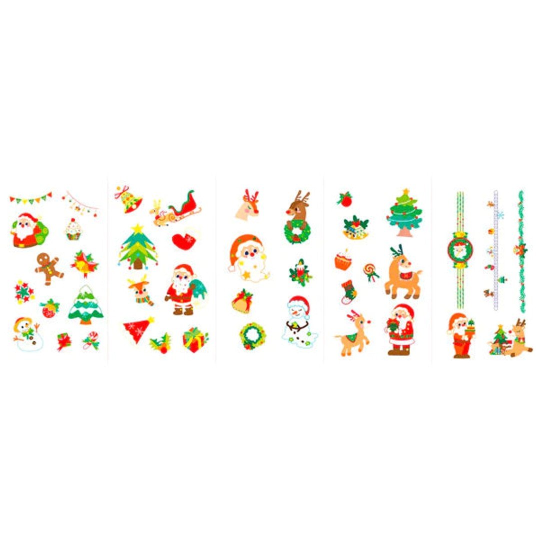 Avenir Nail Stickers And Tattoos Christmas