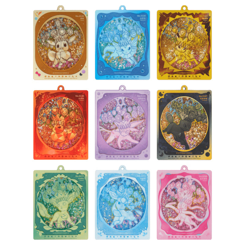 Pokemon TCG Simplified Chinese Eevee & Eeveelutions Display Pendant Box