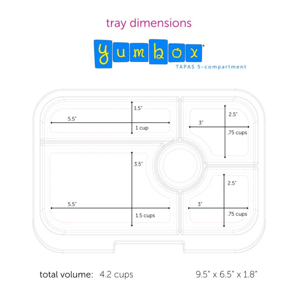 Yumbox Tapas Leakproof Large Bento Lunch Box