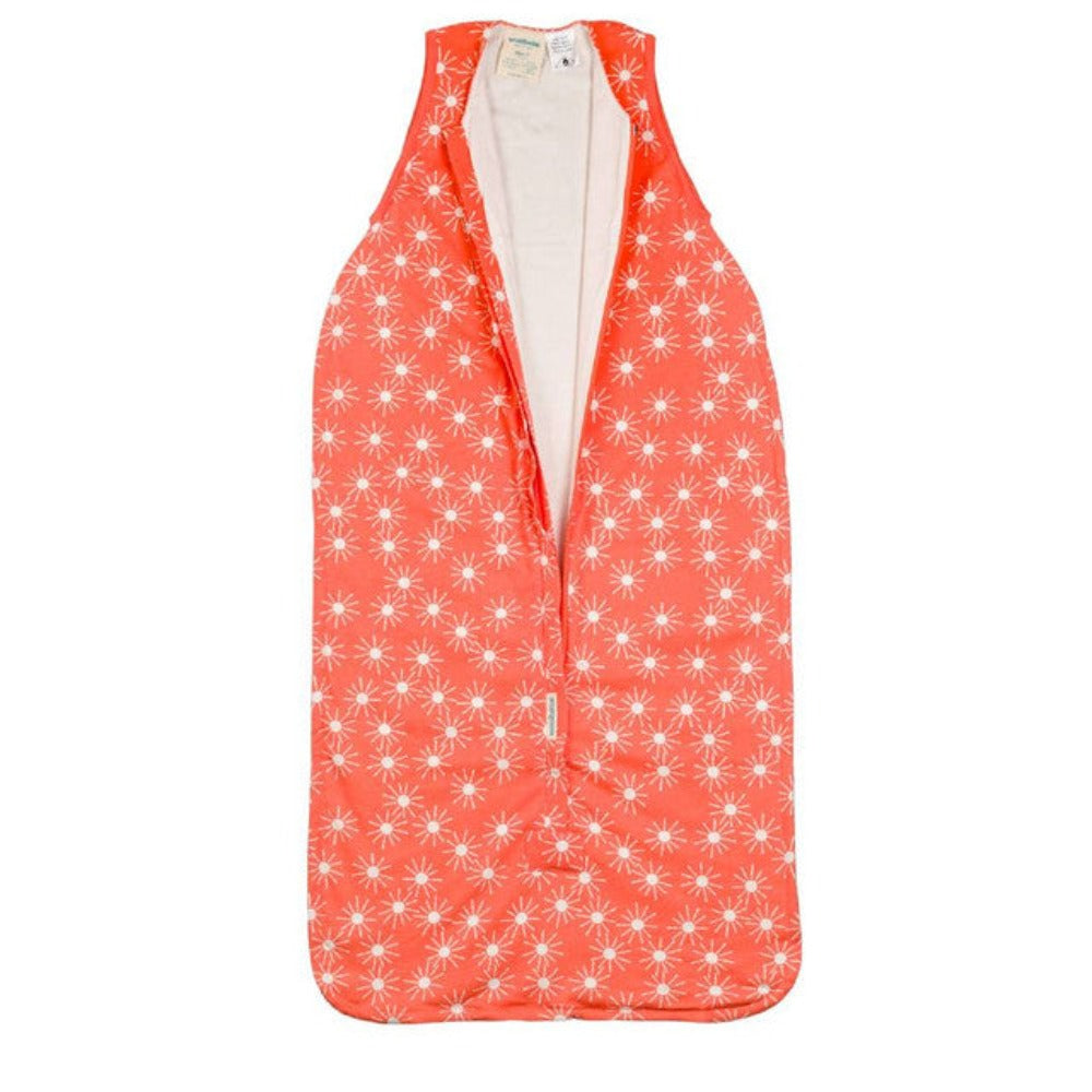 Woolbabe 3 Seasons Front Zip Merino/Organic Cotton Sleeping Bag - Tropical Sunshine 3-24 months