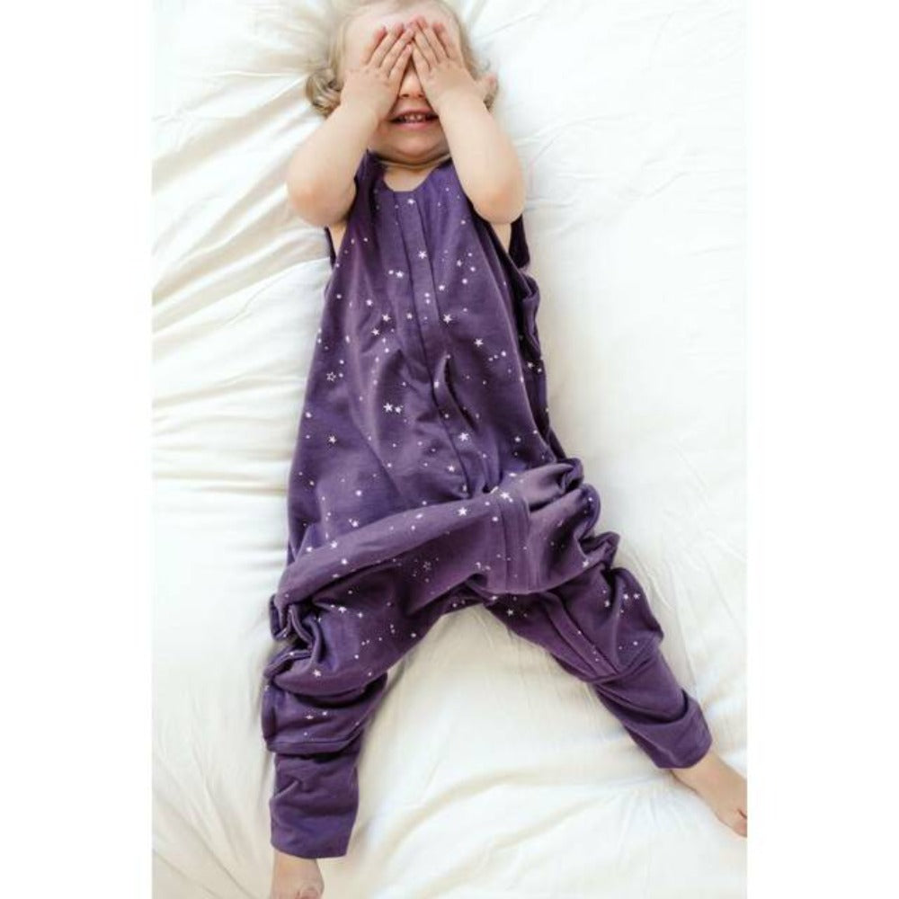 Woolbabe 3-Seasons Sleeping Suit - Twilight Stars 1-4 years