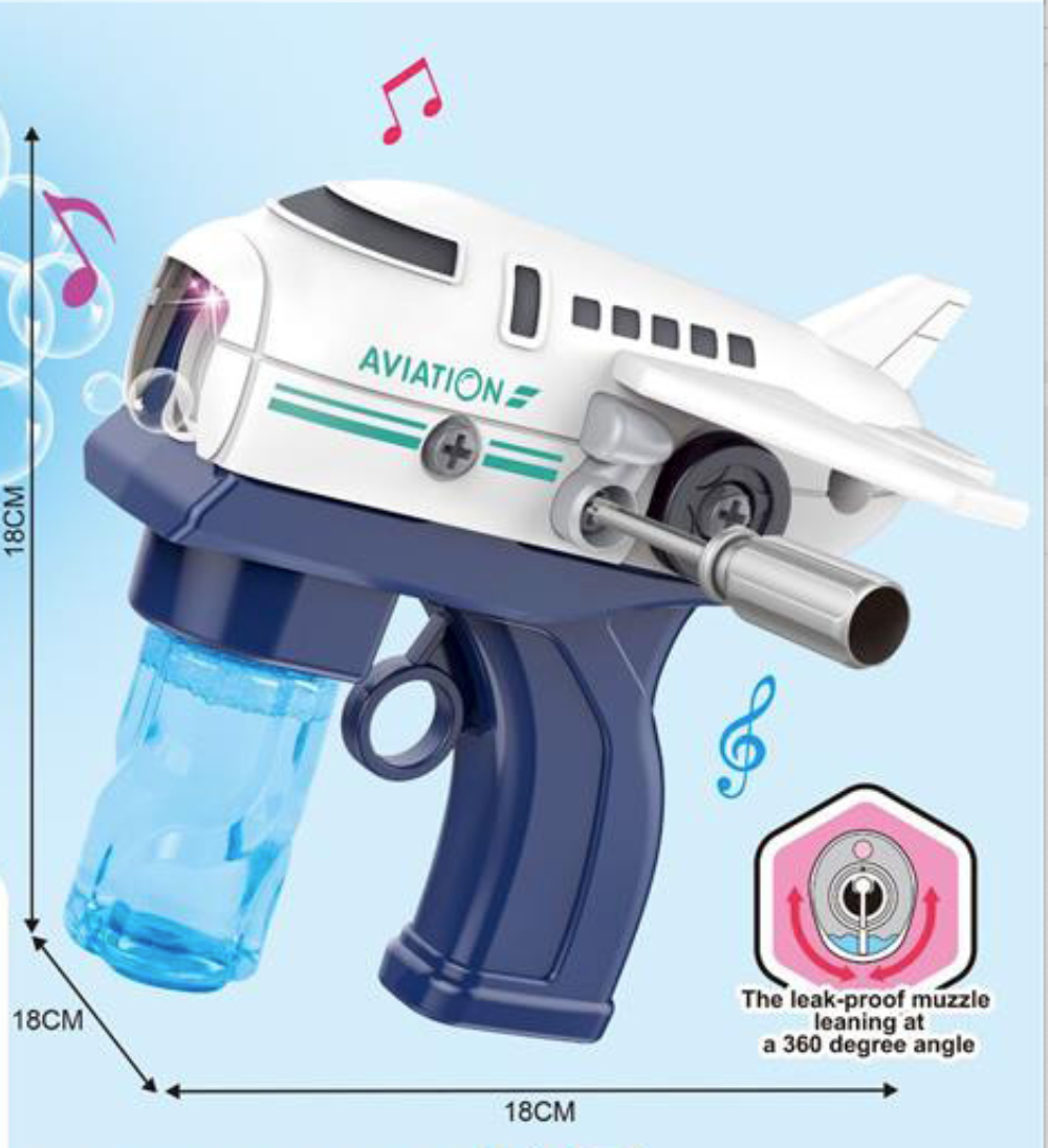 Bubble Gun Bubble Machine Outdoor Toy