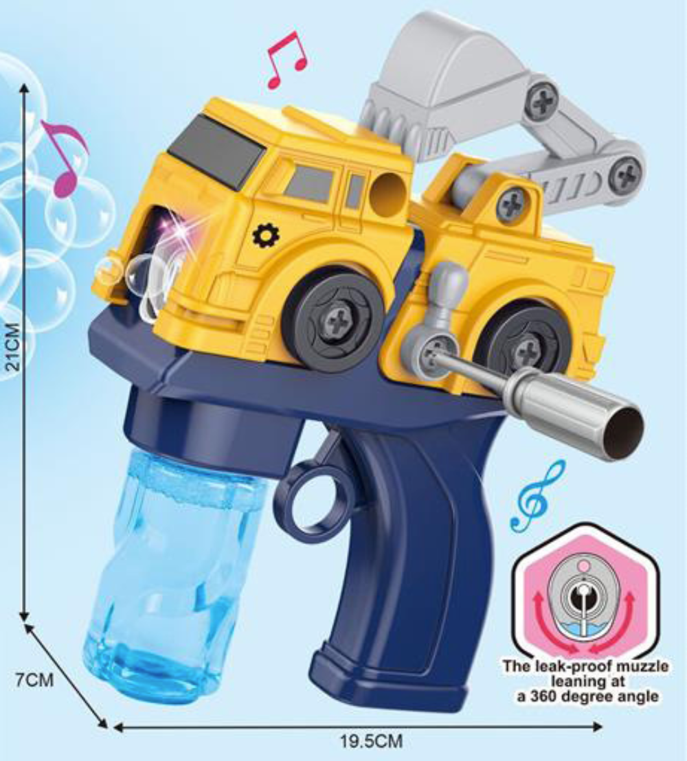 Bubble Gun Bubble Machine Outdoor Toy