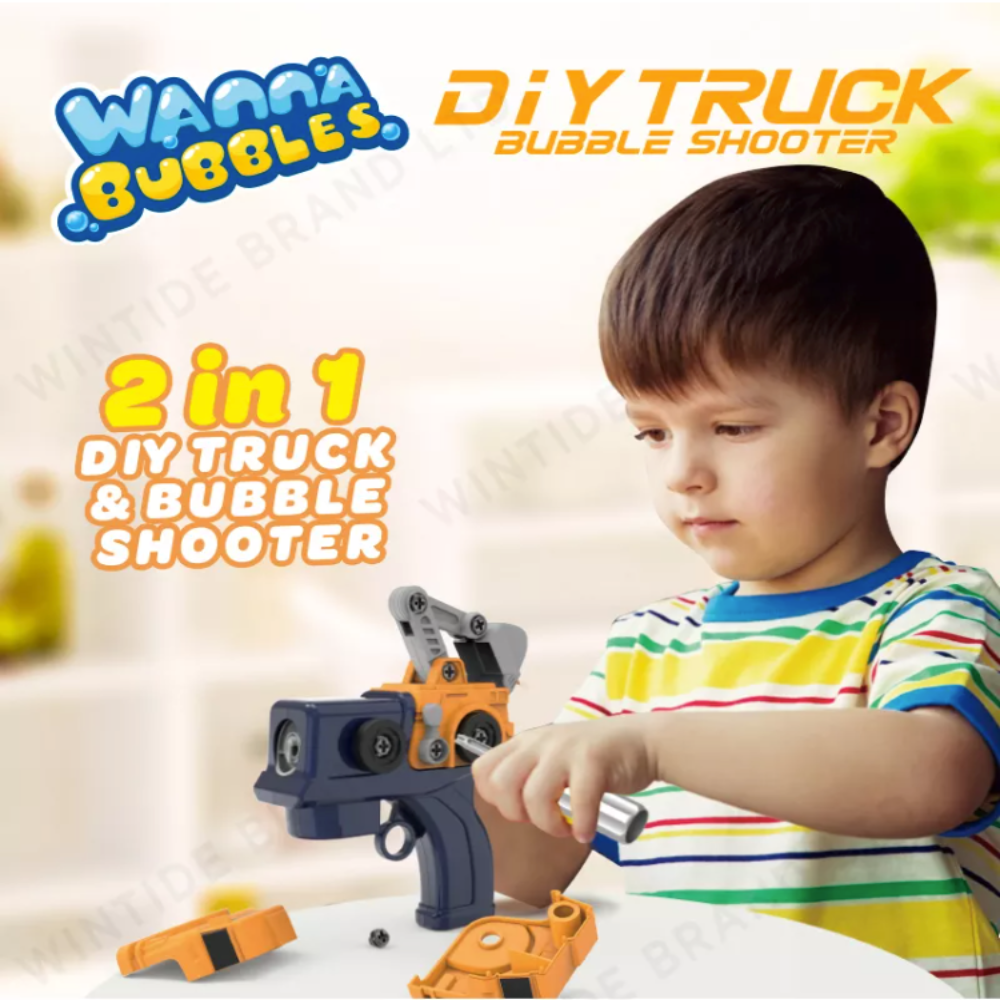 Bubble Gun Bubble Machine Outdoor Toy