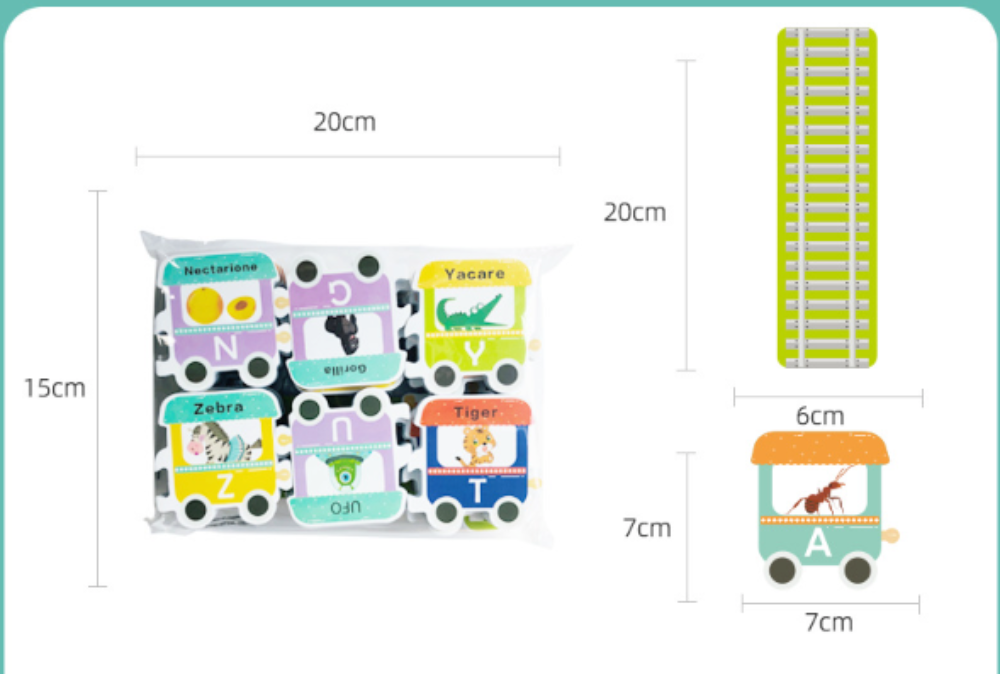 Bath Sticker Train Sticker Bath Toy – 28 Pieces with storage bag