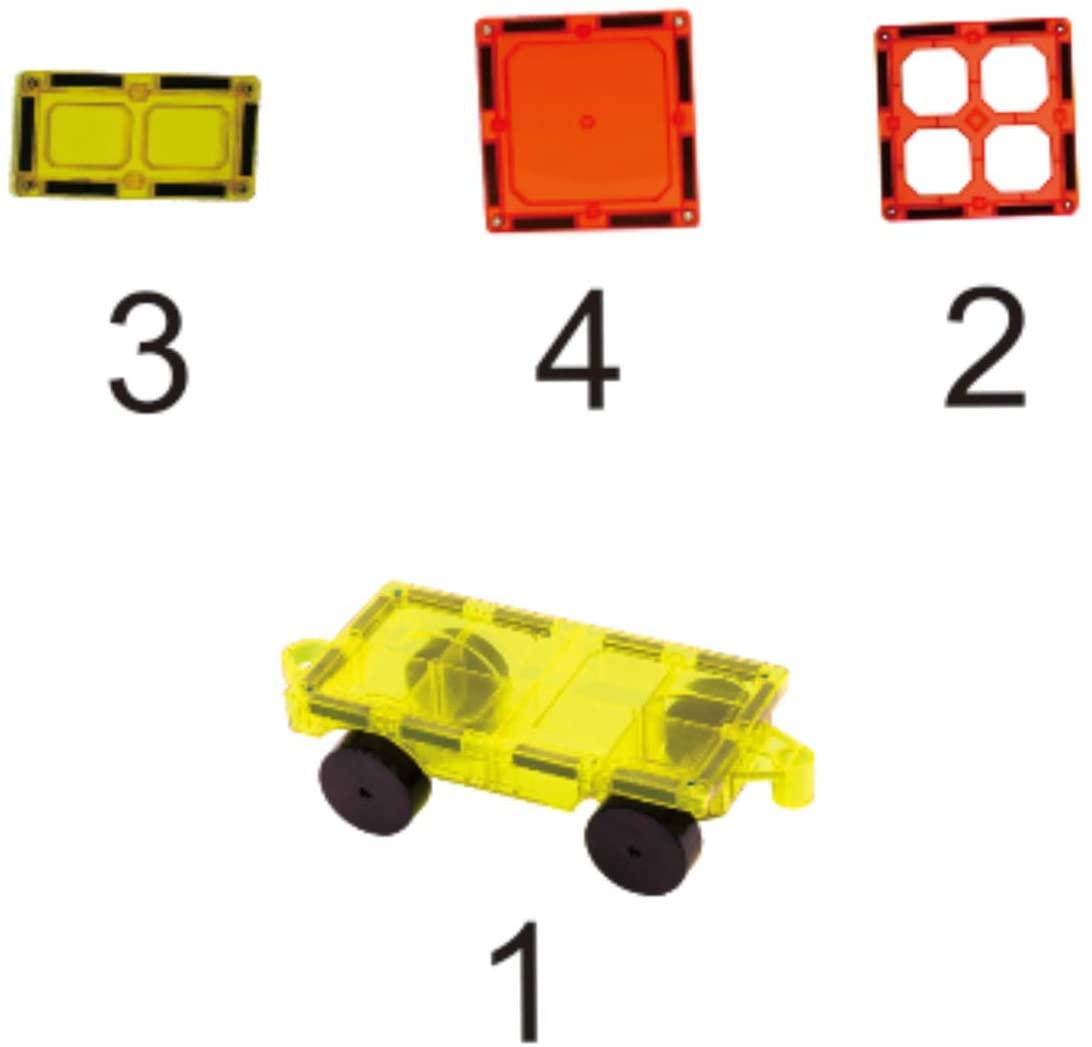 Giromag Magnetic Tiles Magnetic Blocks 10 Piece