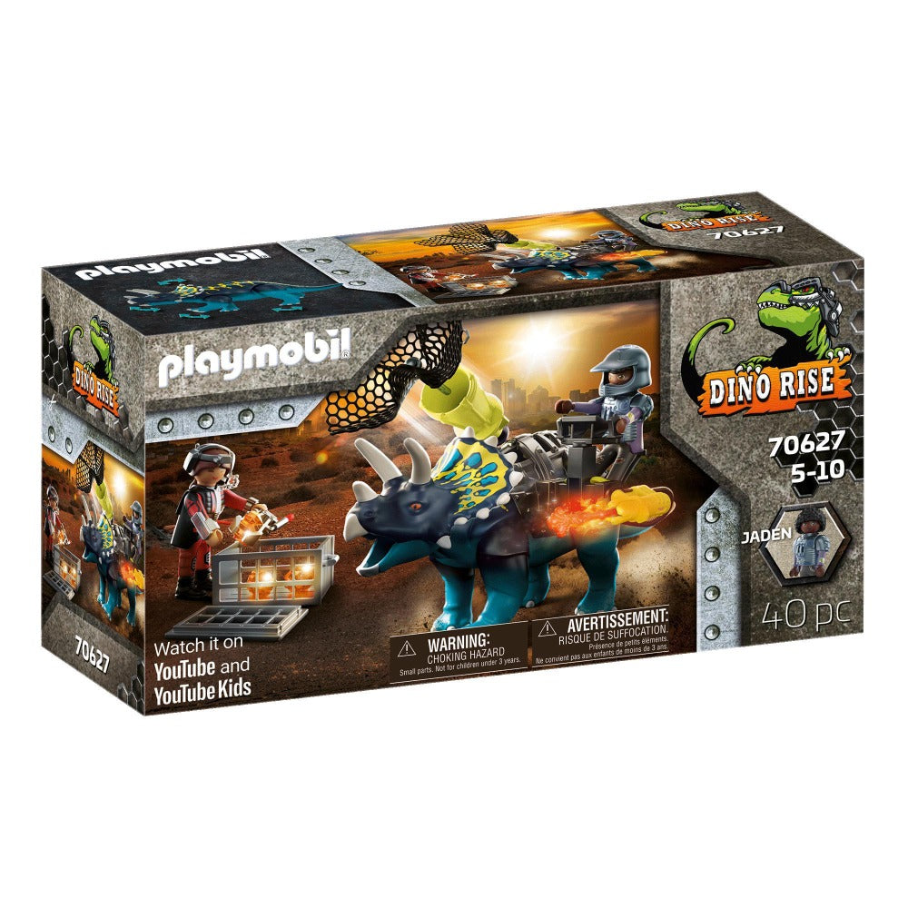 Playmobil Dino Rise Triceratops: Battle of the Legendary Stones
