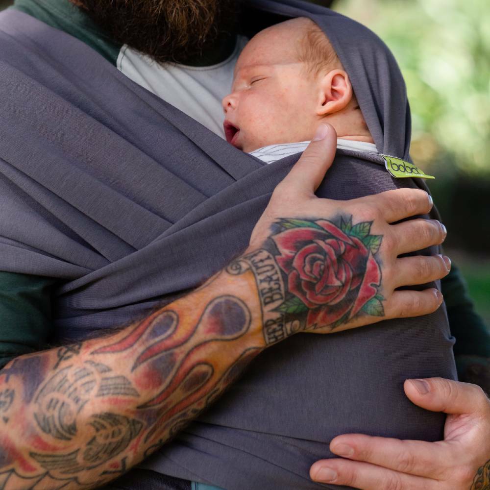 Boba Wrap - Organic - Organic Dark Grey