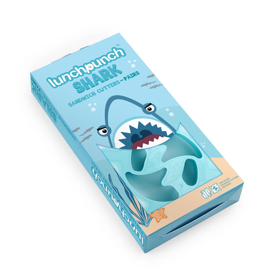 Lunch Punch Sandwich Cutters - Shark(Pairs)