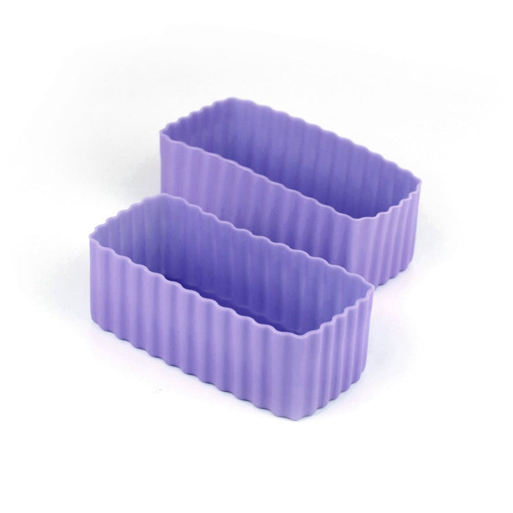 Little Lunch Box Co Bento Cups Rectangle - Multiple colours