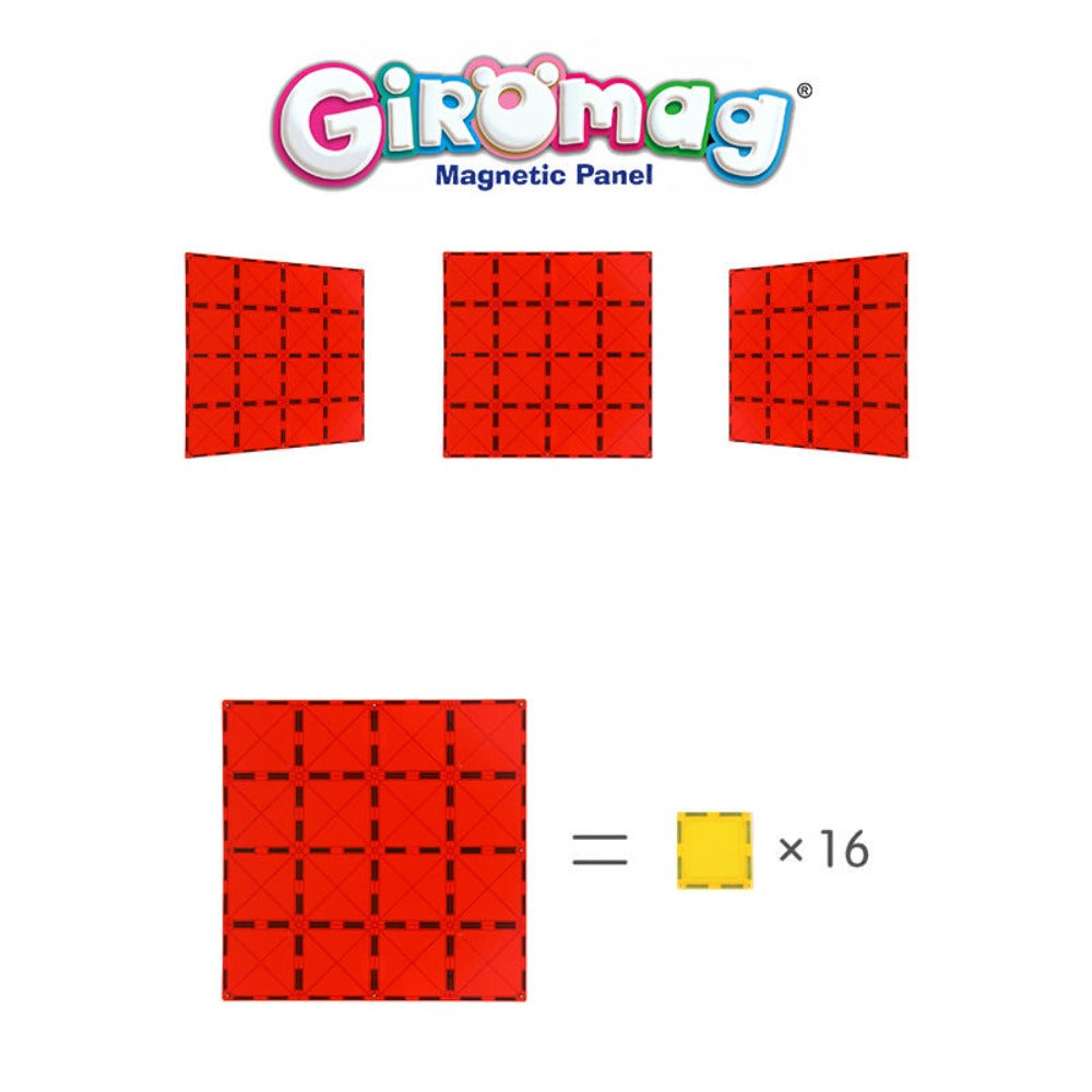 Giromag Base Plate Magnetic Tiles Building Toy Board | Toytime NZ