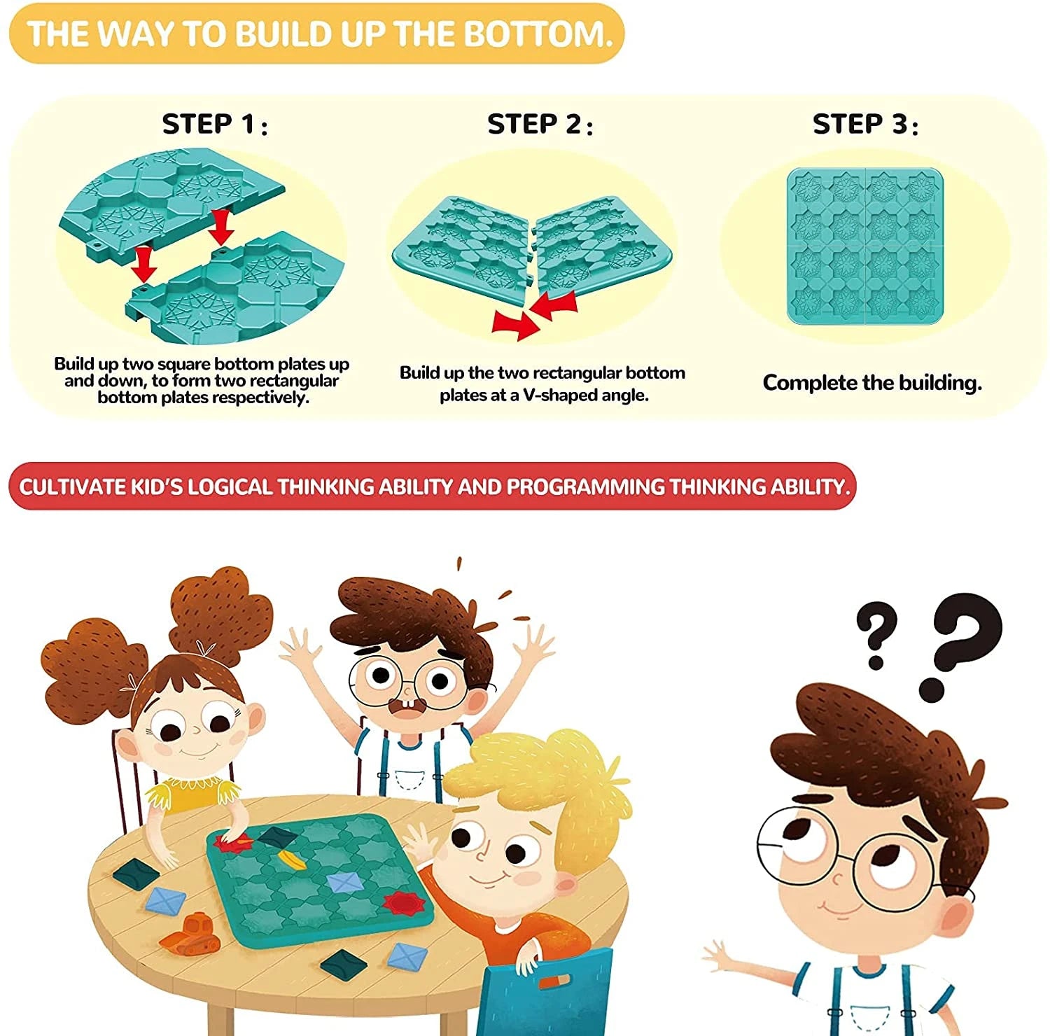 Logical Road Builder Car Games and STEAM toys