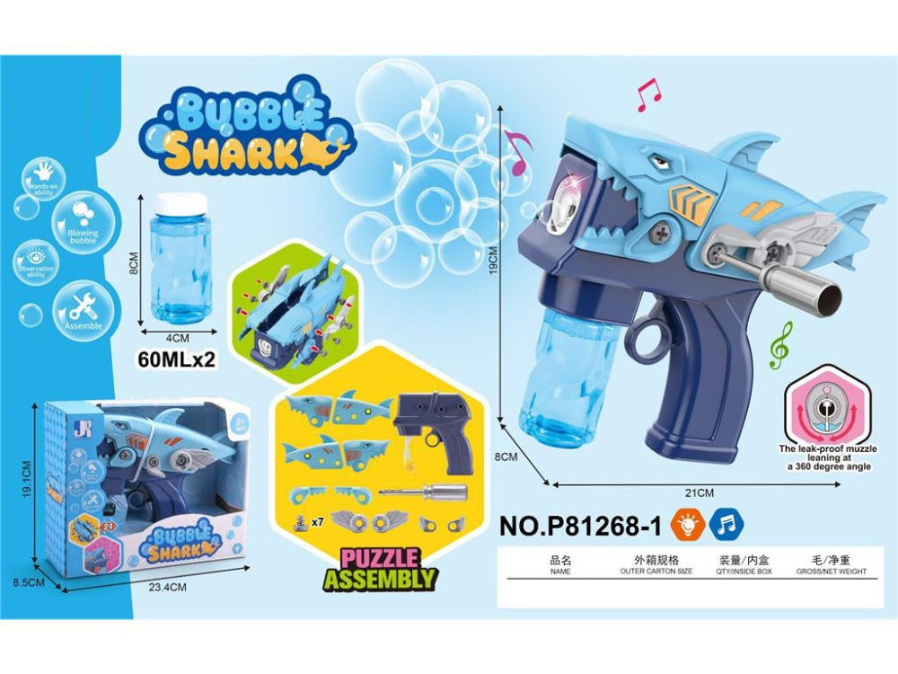 Bubble Gun Bubble Machine Outdoor Toy