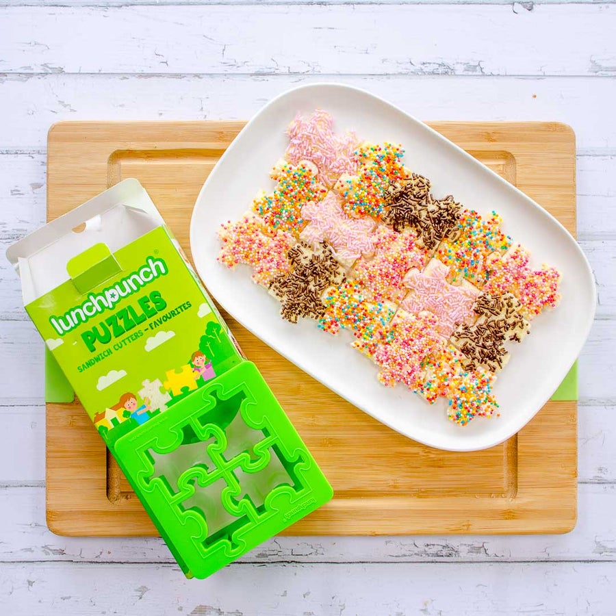 Lunch Punch Sandwich Cutters - Puzzles(Pairs)