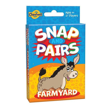 Cheatwell Card Game - Snap And Pairs Farmyard