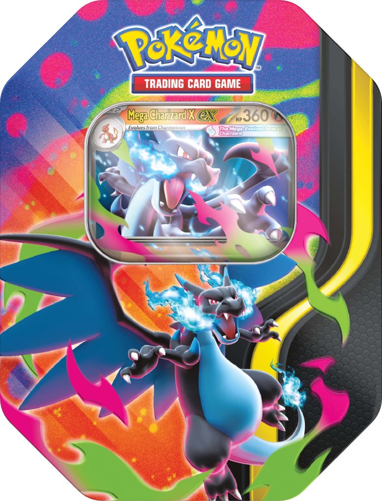 Pokemon TCG Mega Charizard ex Tin 20th Feb Pre Order 20/02