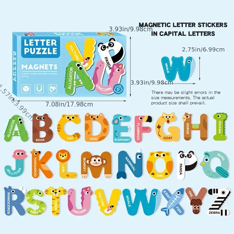 Magnet Puzzle – Letter