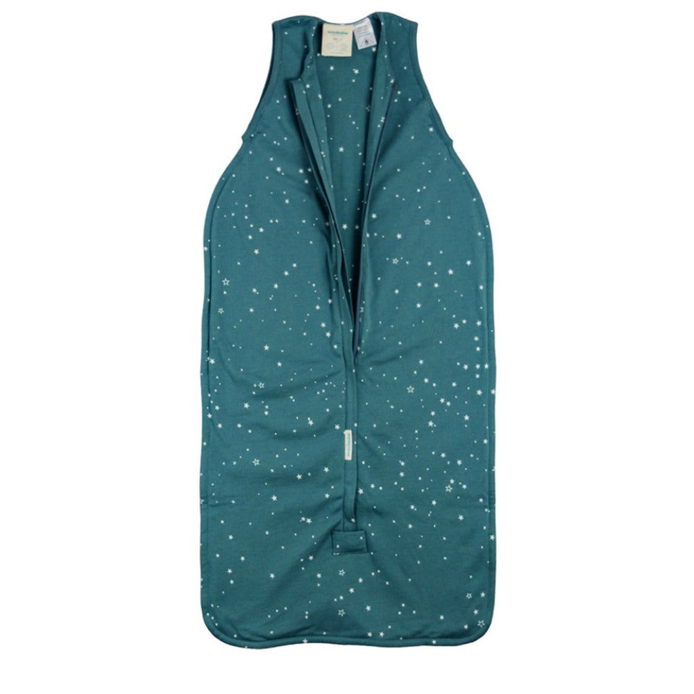 Woolbabe 3 Season Front Zip Merino/Organic Cotton Sleeping Bag - Pine Stars 3-24 months