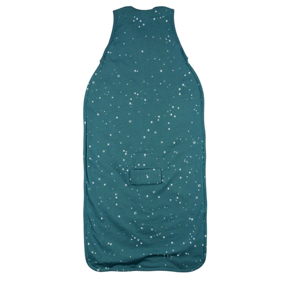 Woolbabe 3 Season Front Zip Merino/Organic Cotton Sleeping Bag - Pine Stars 3-24 months